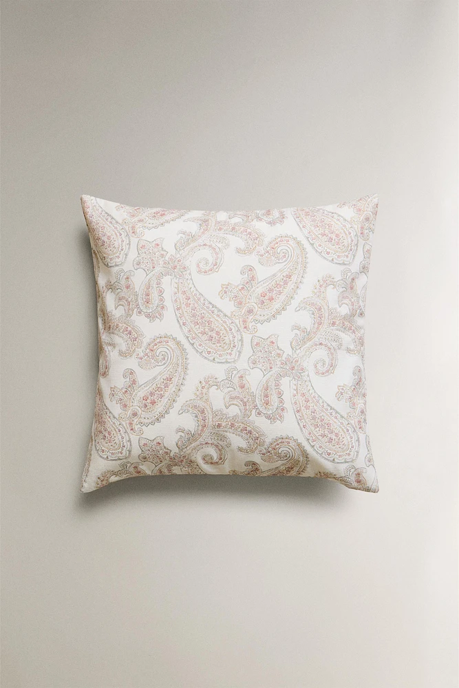PAISLEY THROW PILLOW COVER