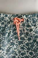 CHILDREN’S TROPICAL FLORAL BEACH SWIMSUIT