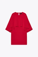 ZW COLLECTION SHORT CAPE DRESS