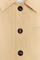 SHOULDER PAD CROPPED JACKET
