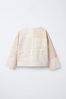 KIMONO PATCHWORK BRODERIE SUISSE