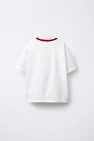 MY MELODY AND CINNAMOROLL © SANRIO FLOCKED T-SHIRT