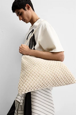 SAC CABAS EN MACRAMÉ