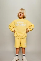 LABEL JOGGING SHORTS