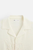 FLORAL EMBROIDERED SHIRT