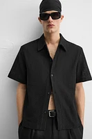 GEOMETRIC JACQUARD SHIRT