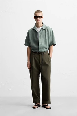 100% LINEN RELAXED FIT SHIRT