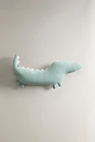 COUSSIN ENFANT COTON CROCODILE