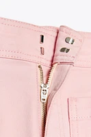 FULL LENGTH ZW COLLECTION STRAIGHT LEG JEANS WITH A HIGH WAIST