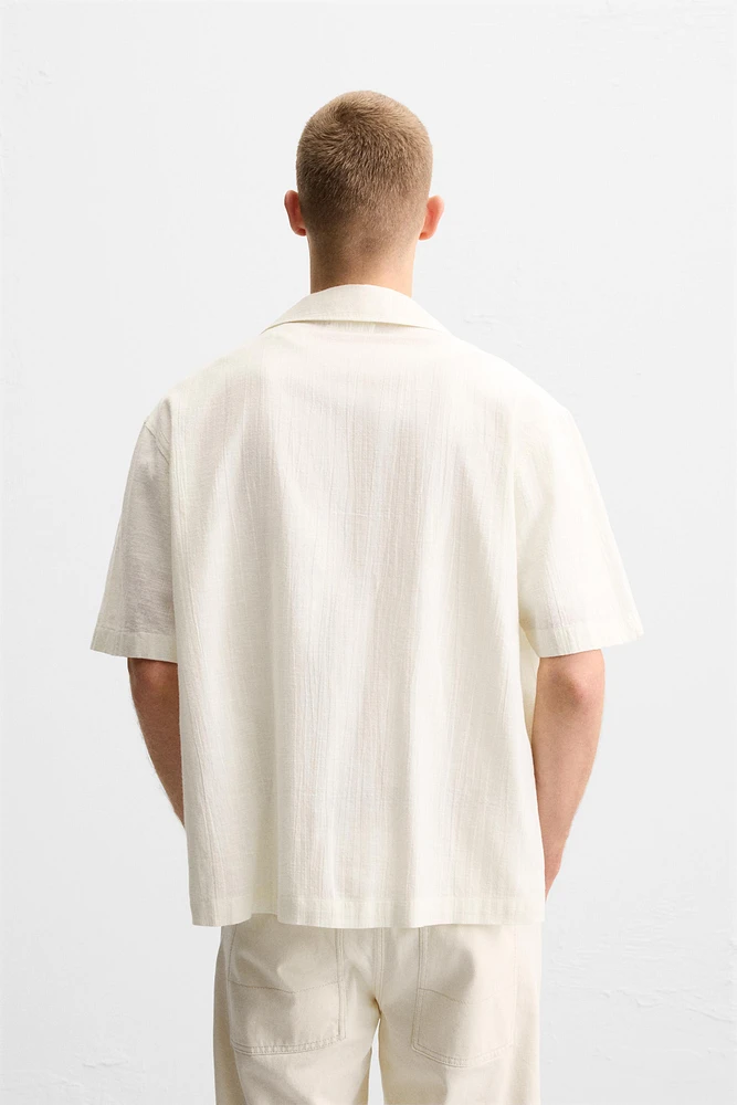 FLORAL EMBROIDERED SHIRT