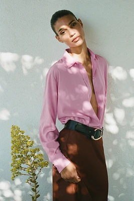 FLOWY BASIC SHIRT