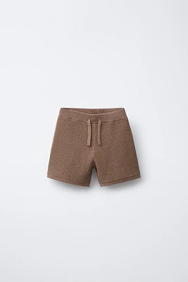 KNIT SHORTS
