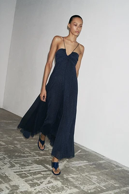ROBE IMPRIMÉE À POIS DE LA COLLECTION ZW