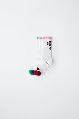 THREE-PACK OF LONG NBA TEAMS SOCKS