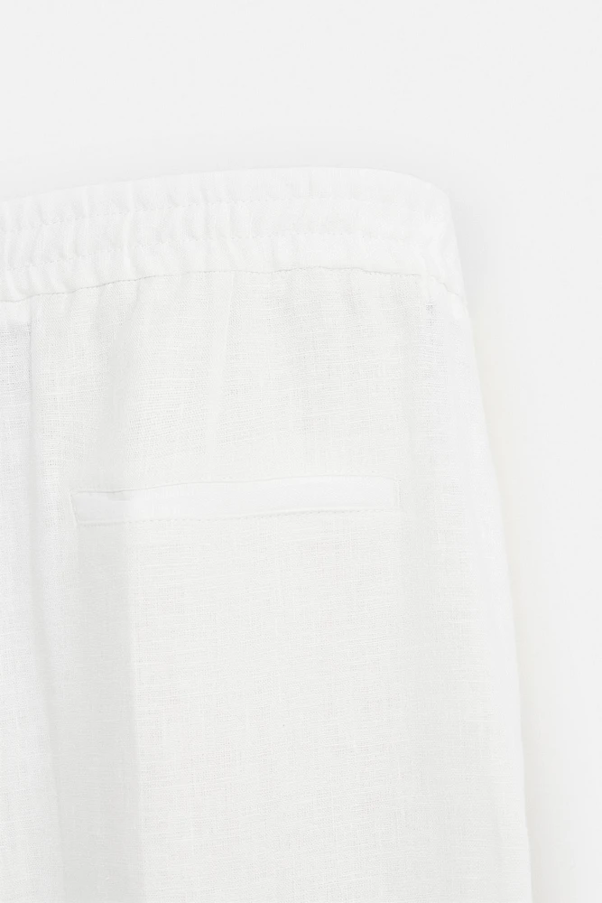 PANTALON DE COSTUME 100 % LIN