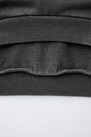 GILET À CAPUCHE PALMIER BRODÉ