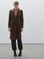 Manteau long satiné - Studio