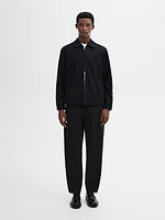 Jacket with adjustable hem detail