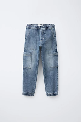 POCKET JOGGER JEANS
