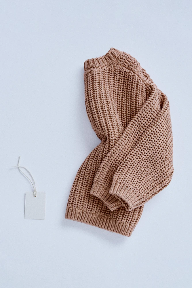 ZARA TIMELESS - CHUNKY KNIT CARDIGAN