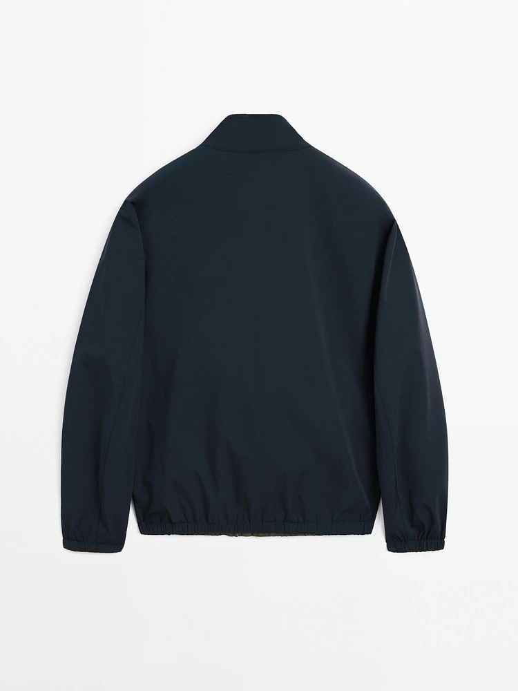 Veste réversible avec élastique