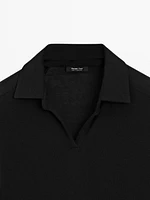 100% cotton short sleeve polo shirt
