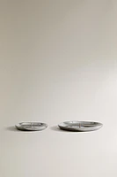 BOUGEOIR ALUMINIUM ARGENTÉ