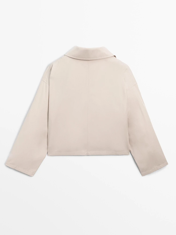 Veste cape déperlante