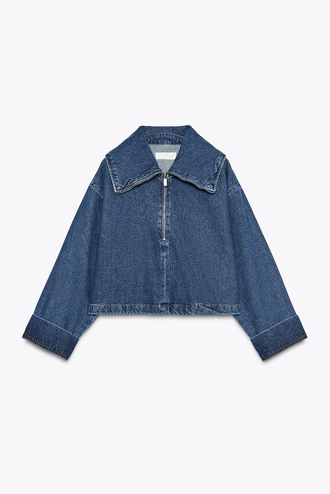 VESTE EN JEAN Z1975 AVEC ZIP