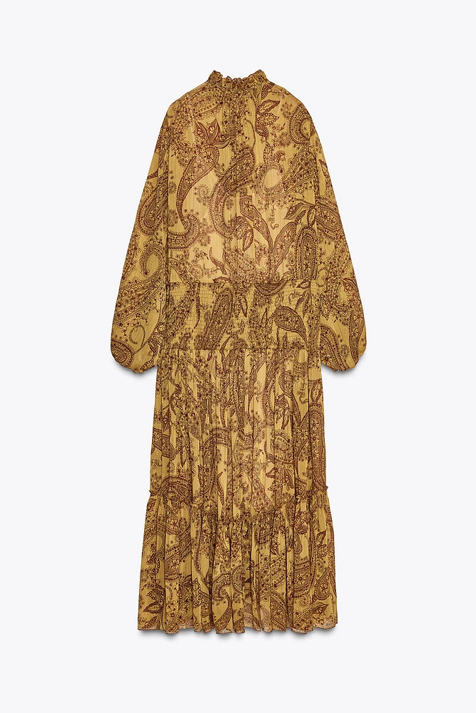 ZW COLLECTION LONG PRINT DRESS