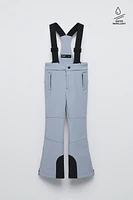 WINDPROOF AND WATER RESISTANT RECCO® SYSTEM SUSPENDER PANTS SKI COLLECTION