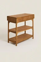 WOODEN STORAGE UNIT