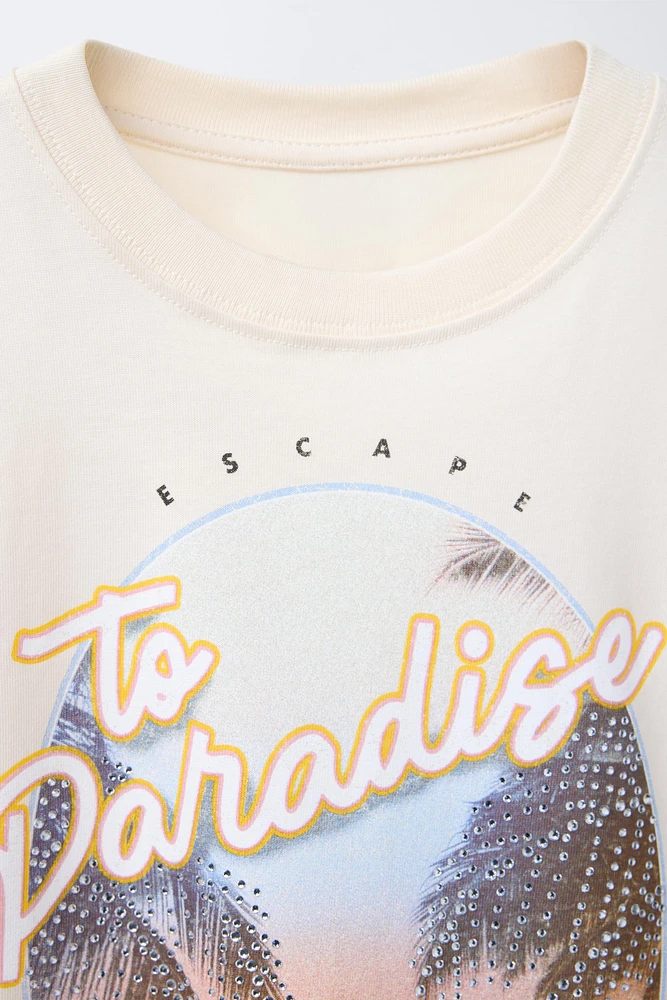 RHINESTONE FESTIVAL T-SHIRT