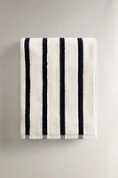 STRIPED COTTON BEACH TOWEL