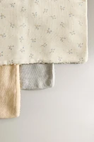 MINISERVIETTE DE BAIN ENFANT MINIFLEUR (LOT DE 3)