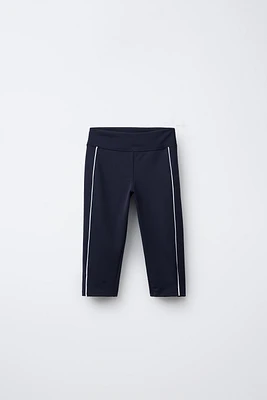 SPORTY CROPPED PANTS
