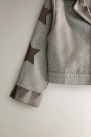 CHILDREN'S ROCKSTAR JACKET WITH FLAPS COSTUME