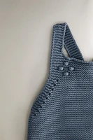 CHILDREN'S DUNGAREES WITH BOBBLES