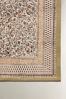BLOCK PRINT COTTON AREA RUG