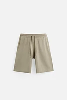 RELAXED FIT KNIT SHORTS