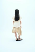 LINEN PRINT T-SHIRT X FANGLU LIN