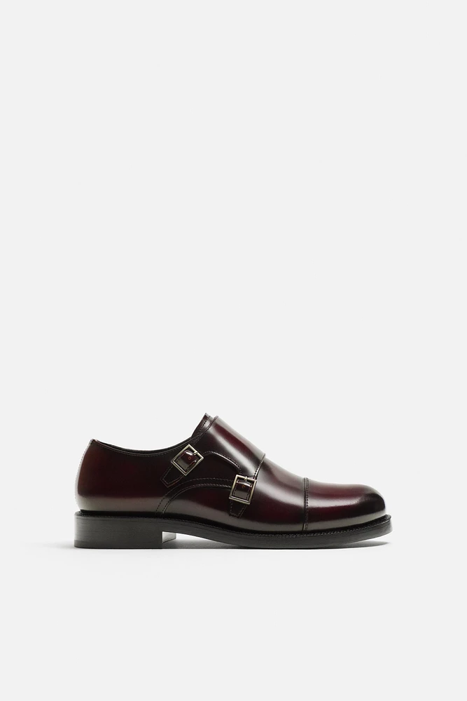 LEATHER BUCKLE SHOE