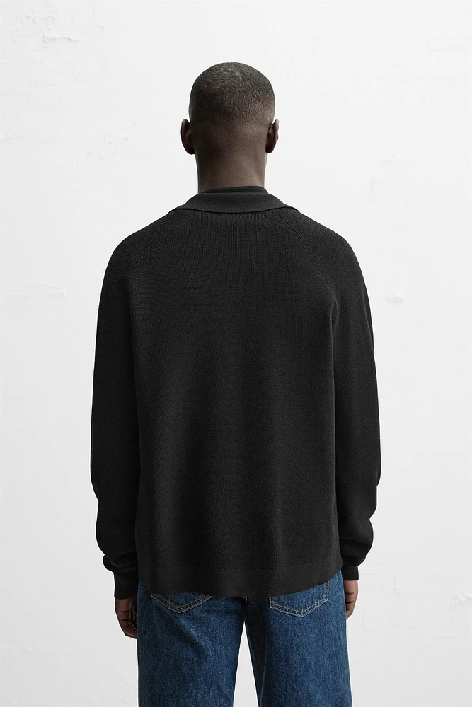 CARDIGAN STRUCTURÉ AVEC VISCOSE