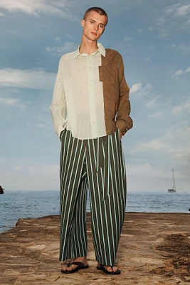 CHEMISE COLOR BLOCK RAYURES LIMITED EDITION
