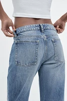 JEAN TRF DROIT À TAILLE BASSE