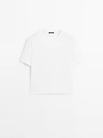 T-shirt manches courtes couture dos