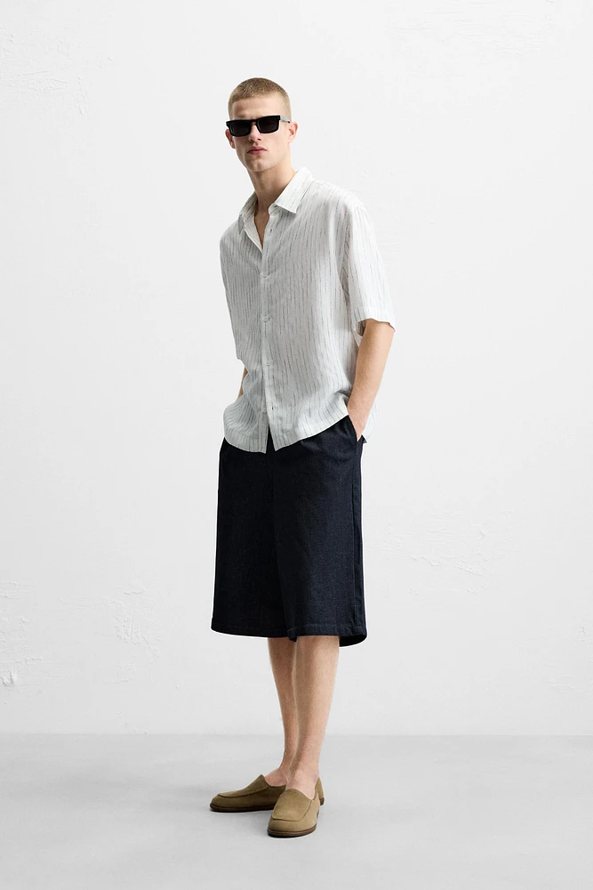 CHEMISE À RAYURES