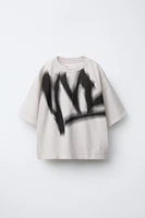 GRAFFITI PRINT T-SHIRT