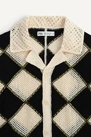 CHEMISE EN MAILLE À LOSANGES ÉDITION LIMITÉE
