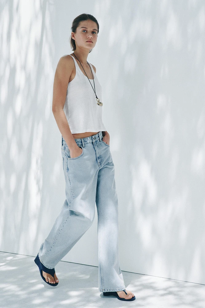 JEAN ZW COLLECTION TAPERED BALLON TAILLE BASSE